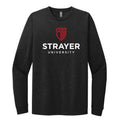 STRAYER Next Level Apparel® Unisex CVC Long Sleeve Tee - Black