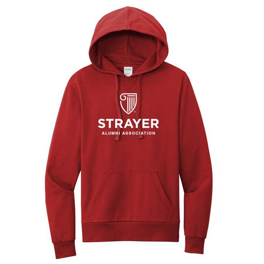 STRAYER ALUMNI Allmade® Unisex Organic French Terry Pullover Hoodie - Revolution Red