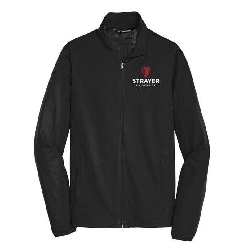STRAYER Port Authority® Active Soft Shell Jacket - Black