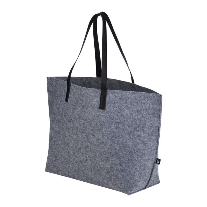 STRAYER The Goods Recycled Felt Shoulder Tote- GREY