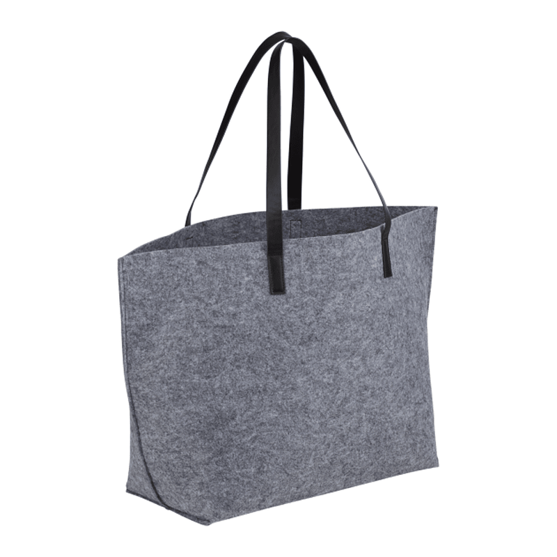 STRAYER The Goods Recycled Felt Shoulder Tote- GREY