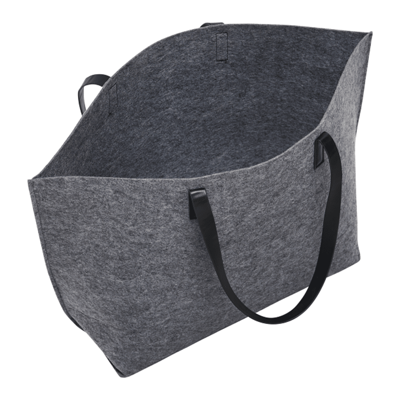 STRAYER The Goods Recycled Felt Shoulder Tote- GREY