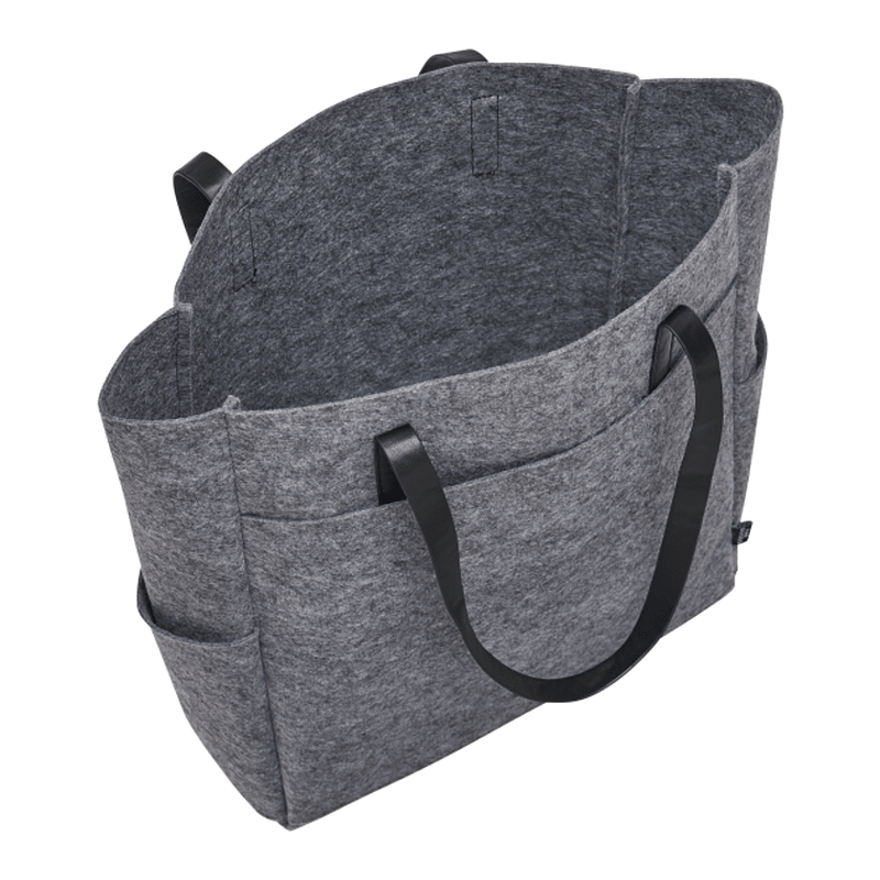 NEW STRAYER The Goods Recycled Felt Meeting Tote - GREY