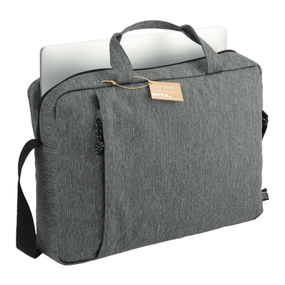 NEW STRAYER Vila Recycled 15" Computer Business Case - GRAPHITE