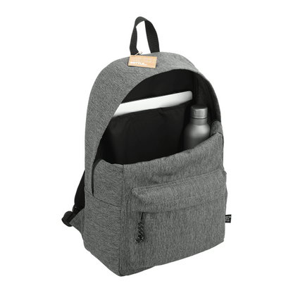 NEW STRAYER Vila Recycled 15" Computer Backpack - GRAPHITE