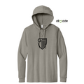 STRAYER Allmade® Unisex Mineral Dye Organic Cotton Hoodie Tee - Driftwood Grey