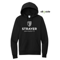 STRAYER Allmade® Unisex Organic French Terry Pullover Hoodie - BLACK