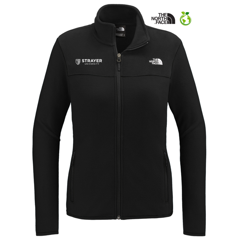 STRAYER The North Face® Ladies Glacier Full-Zip Fleece Jacket - TNF Black