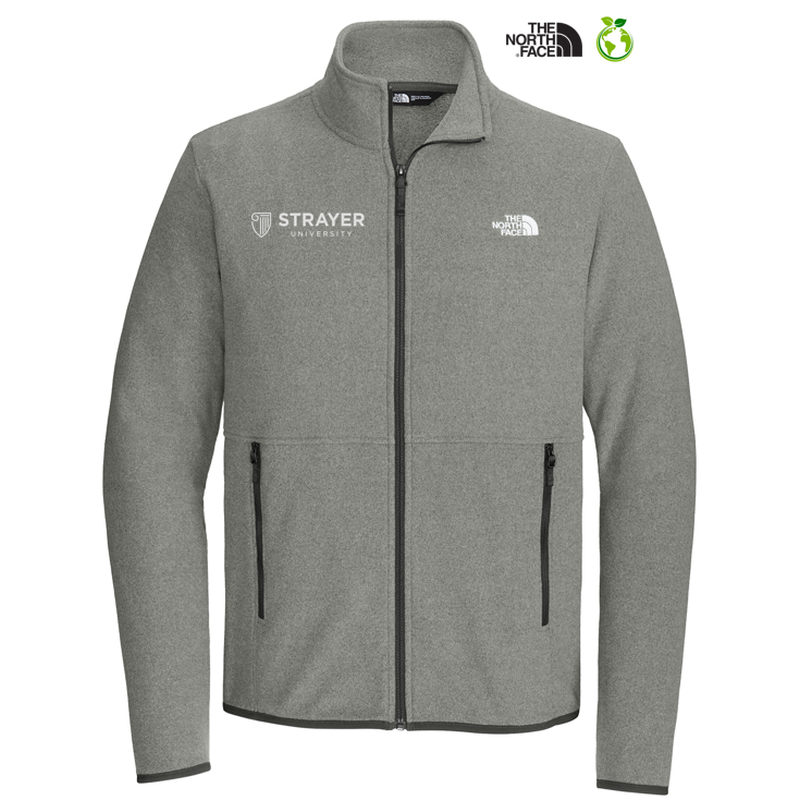 NEW STRAYER The North Face® Glacier Full-Zip Fleece Jacket - TNF Medium Grey Heather