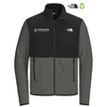 STRAYER The North Face® Glacier Full-Zip Fleece Jacket - Asphalt Grey/ TNF Black