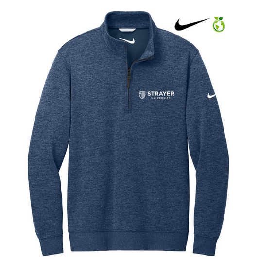 NEW STRAYER Nike Dri-FIT Corporate 1/2-Zip - NAVY