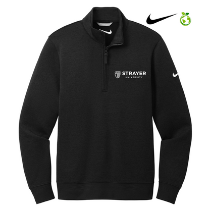 NEW STRAYER Nike Dri-FIT Corporate 1/2-Zip - BLACK