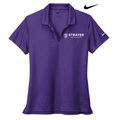 STRAYER Nike Ladies Dri-FIT Micro Pique 2.0 Polo - Court Purple