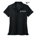 STRAYER Nike Ladies Dri-FIT Micro Pique 2.0 Polo - Black