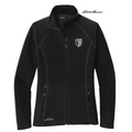 STRAYER Eddie Bauer® Ladies Full-Zip Microfleece Jacket - BLACK