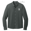 STRAYER Mercer+Mettle™ Stretch Jersey Long Sleeve Shirt - Anchor Grey