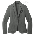 STRAYER Mercer+Mettle™ Women’s Relaxed Knit Blazer - Storm Grey Heather