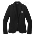STRAYER Mercer+Mettle™ Women’s Relaxed Knit Blazer - Deep Black