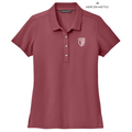 STRAYER Mercer+Mettle™ Women’s Stretch Pique Polo - Rosewood