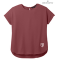 STRAYER Mercer+Mettle™ Women's Stretch Crepe Crew - Rosewood