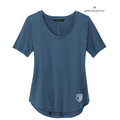 STRAYER MERCER+METTLE™ Women’s Stretch Jersey Relaxed Scoop - Insignia Blue