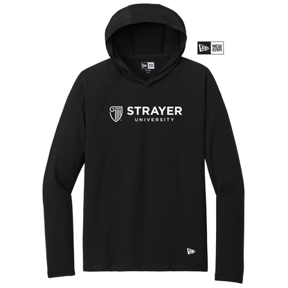 NEW STRAYER New Era® Power Long Sleeve Hoodie - Black