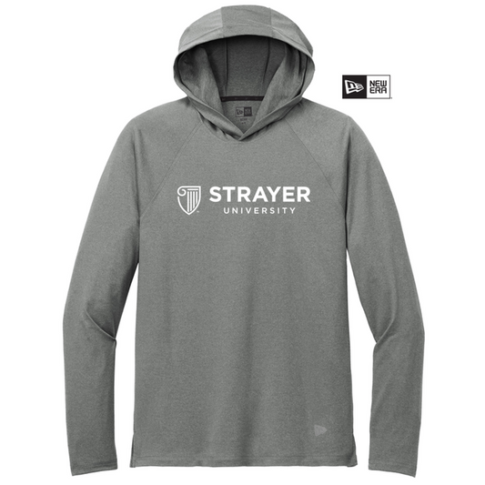 NEW STRAYER New Era® Power Long Sleeve Hoodie - Shadow Grey Heather