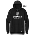 STRAYER New Era ® Comeback Fleece Pullover Hoodie - Black/ Athletic Heather