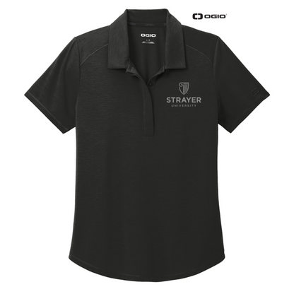 NEW STRAYER OGIO® Ladies Motion Polo - Blacktop