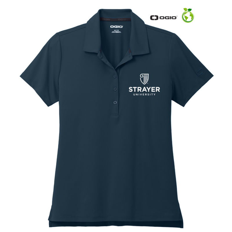 STRAYER OGIO® Ladies Regain Polo - River Blue Navy
