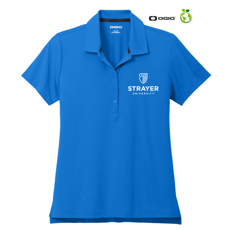 STRAYER OGIO® Ladies Regain Polo - Cobalt Blue