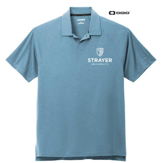 NEW STRAYER OGIO® Motion Polo - Blue Mist