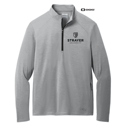 NEW STRAYER OGIO® Motion 1/4-Zip - Greystone