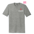 STRAYER District ® Perfect Tri ® Tee-GRAY FROST