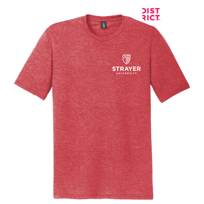 NEW STRAYER District ® Perfect Tri ® Tee- Red Frost