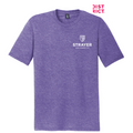 STRAYER District ® Perfect Tri ® Tee- Purple Frost