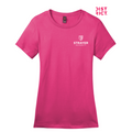 STRAYER District ® Women’s Perfect Weight ® Tee-Dark Fuchsia