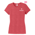 STRAYER District ® Women’s Perfect Tri ® Tee-Red Frost