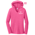 STRAYER District ® Women’s Perfect Tri ® Long Sleeve Hoodie - Fuchsia Frost