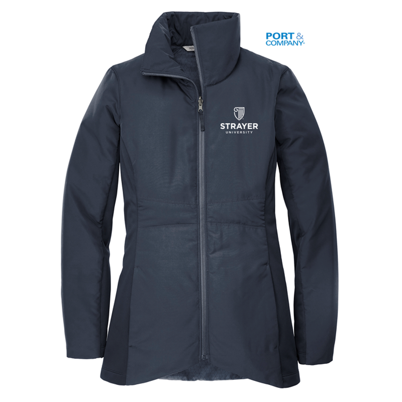 STRAYER  Port Authority ® Ladies Collective Insulated Jacket-River Blue Navy