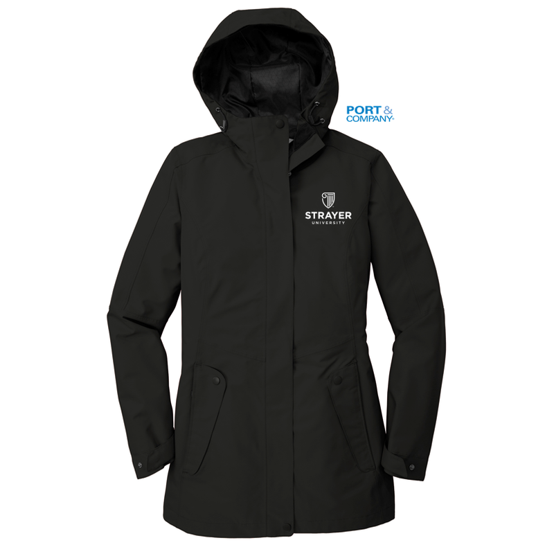 STRAYER Port Authority ® LADIES Collective Outer Shell Jacket-DEEP BLACK