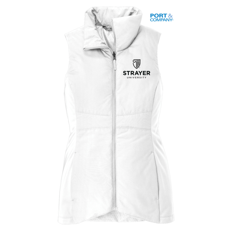 STRAYER Port Authority ® LADIES Collective Insulated Vest WHITE