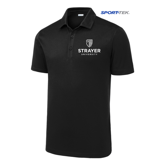 NEW STRAYER Sport-Tek ® Posi-UV™ Pro Polo-BLACK