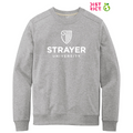 STRAYER District® Re-Fleece™ Crew - Light Heather Grey