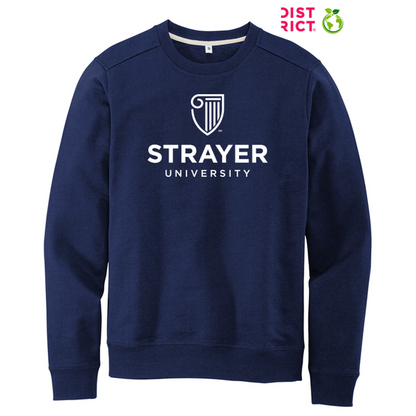 NEW STRAYER District® Re-Fleece™ Crew - True Navy