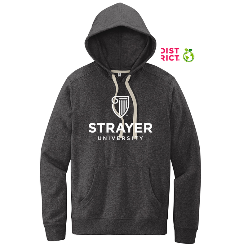 STRAYER District® Re-Fleece™ Hoodie - Charcoal Heather