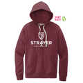 STRAYER District® Re-Fleece™ Hoodie - Maroon Heather