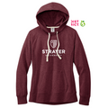 STRAYER District® Women’s Re-Fleece™ Hoodie - Maroon Heather