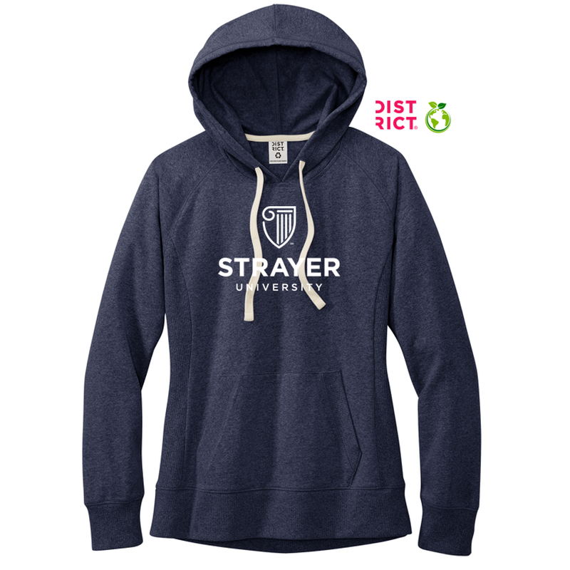 STRAYER District® Women’s Re-Fleece™ Hoodie - Heathered Navy