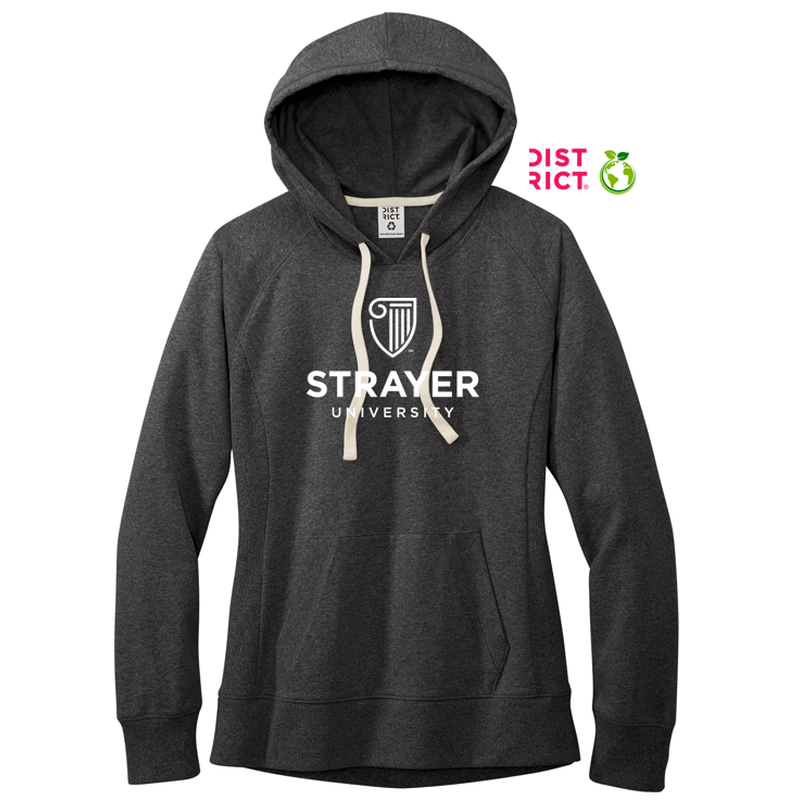 STRAYER District® Women’s Re-Fleece™ Hoodie - Charcoal Heather